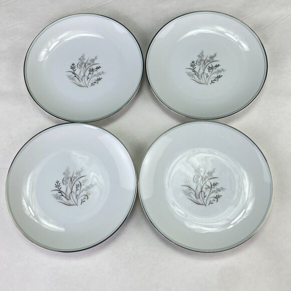Vintage Noritake China Taryn Bread and Butter Plate  Set of 4 - Picture 4 of 11